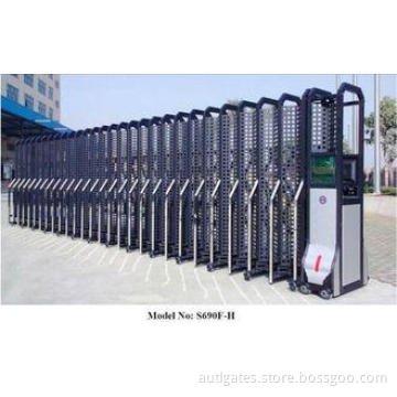 Automatic Electric Retractable Gate With Mesh Up To 2.5m He